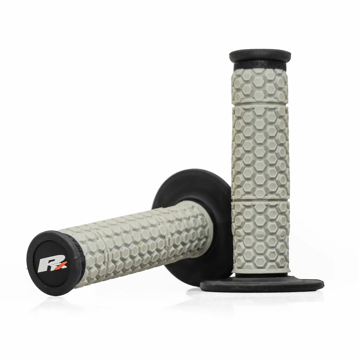 RFX Nanotube Grip Black with Grey Center for Offroad Motorcycles 2010-2023