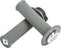 ODI MX V2 Lock on Grips No Waffle Graphite for Offroad Motorcycles