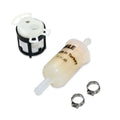 GENUINE MAHLE In-Line Fuel Filter + Strainer + (2) Pex Clamps for KTM