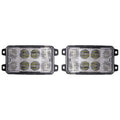 Hi-Lo Beam LED Headlight Kit Fits John Deere Compact Tractors, 3200 Lumens