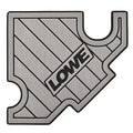 Lowe Boat Non Skid Mat R0617 - Gray Black Foam 17 X 16 Inch