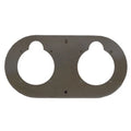 Ranger Boat Dual Fuel Hose Vent Plate - Transom