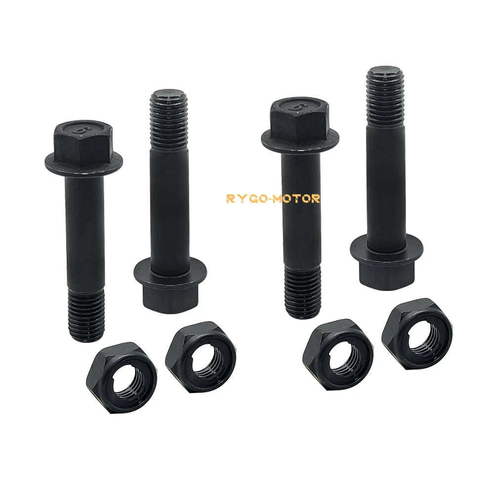 4 Pack Front Shock Bolt & Lock Nut for Yamaha YFZ450 2004-2013 90185-10012-00