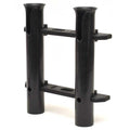 Marine Depot Boat Double Rod Holder 50130B - 0 Degree Plastic (kit)