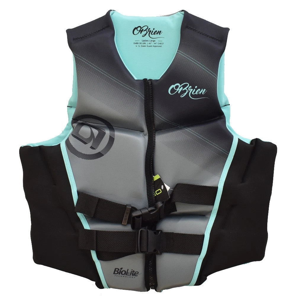 O'Brien Boat V-Back Life Jacket 2192756 - Womens Large 40-44 Inch