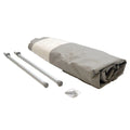 Lund Boat Travel Cover 2028283 - 202 Pro V GL Gray Snap-On