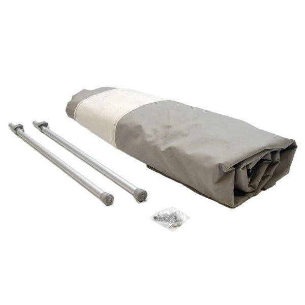 Lund Boat Travel Cover 2028283 - 202 Pro V GL Gray Snap-On