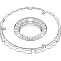 Clutch Plate Fits John Deere Models