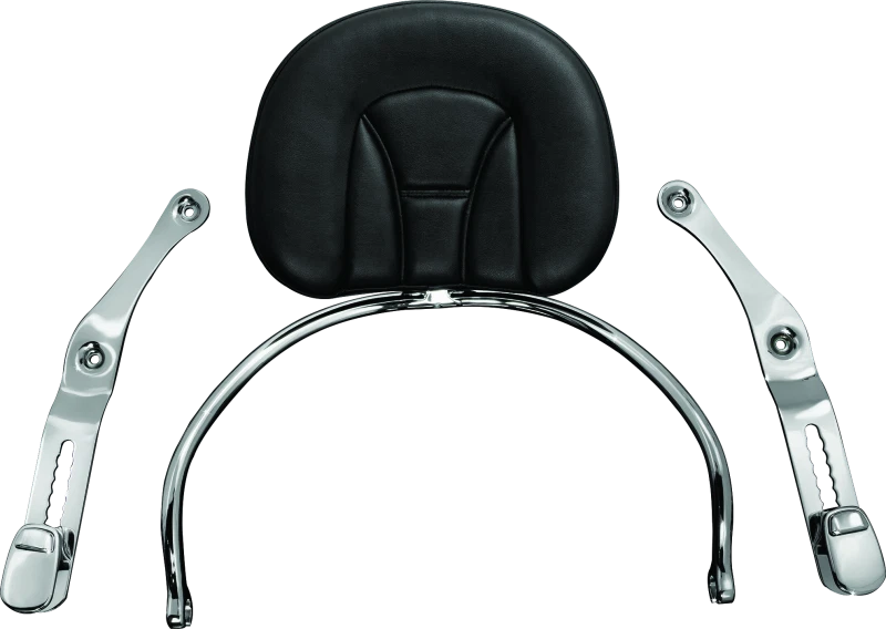 Kuryakyn Revolution Driver Backrest for Motorcycles 2010-2024 Adjustable Comfort