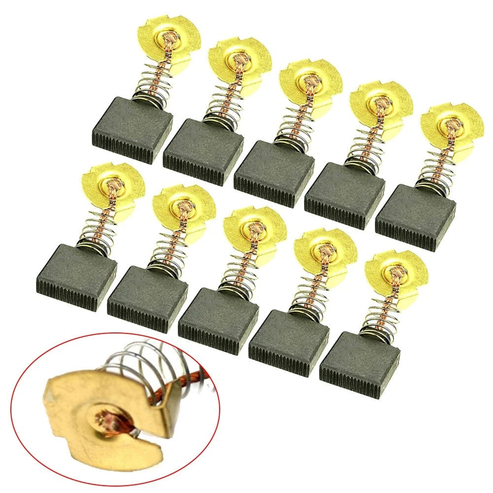 10 Pcs FOR Mak Carbon Brush GA7021 Angle Grinder GA7020 Angle Grinder