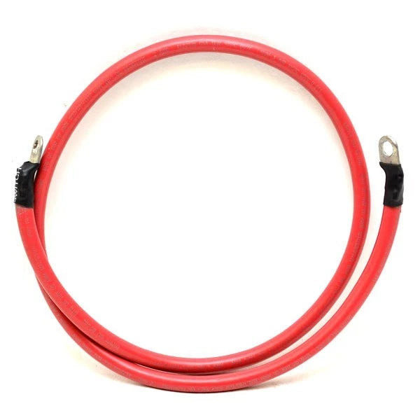 Boat Battery Cable - 3 1/2 Ft 2 AWG Marine Wire 600V