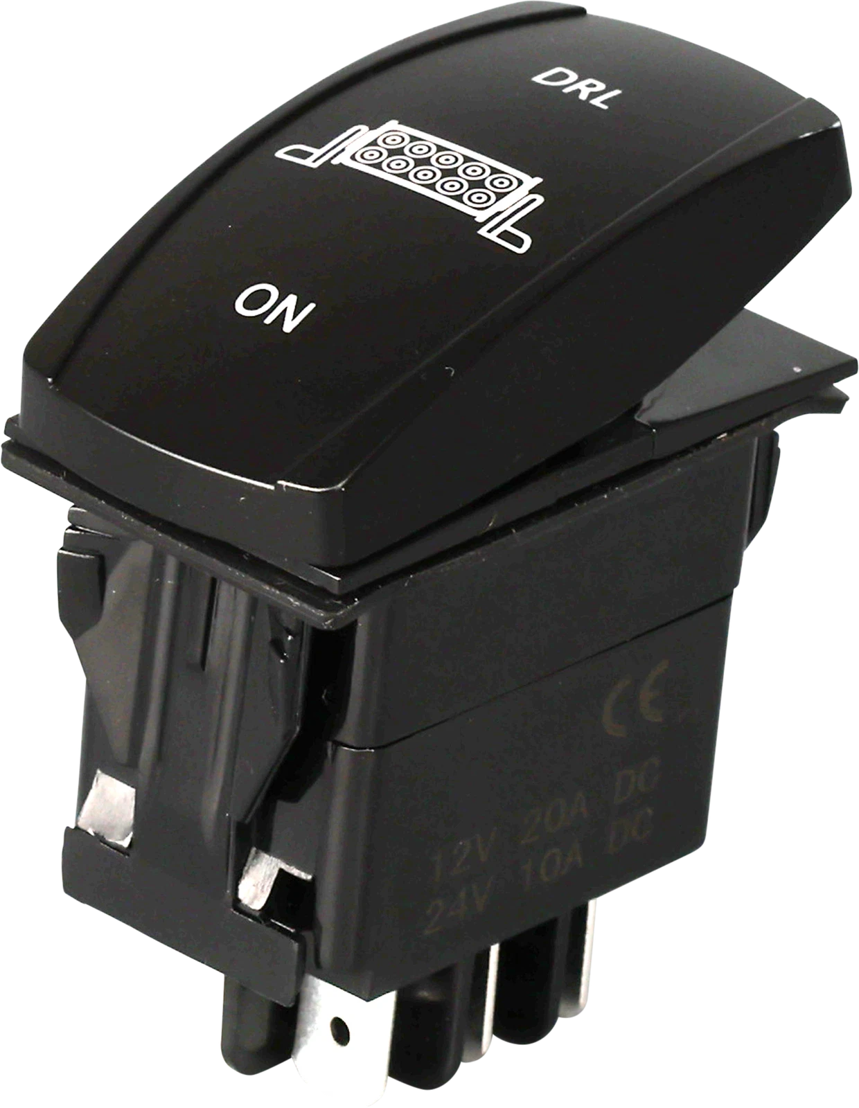 OPEN TRAIL Drl 3 Position LED Switch Pro Backlit for ATV/UTV 459-19098