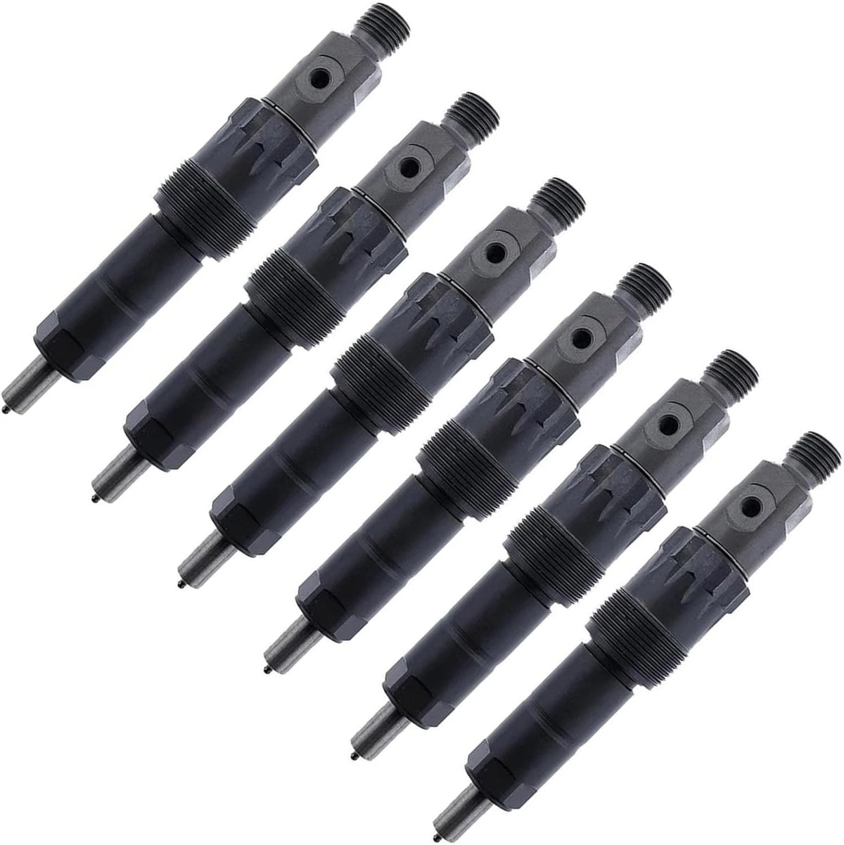 6 Pcs Fuel Injector AR74665 for John Deere Engine 6404 6466 Tractor 4040 4240