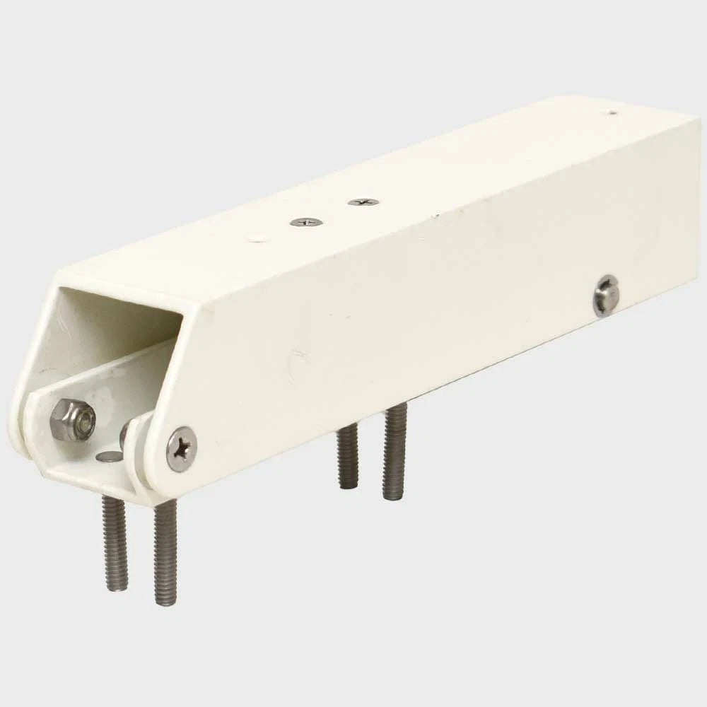 Chaparral Boat Folding Arm Rest 42.00028 - White Coated Aluminum