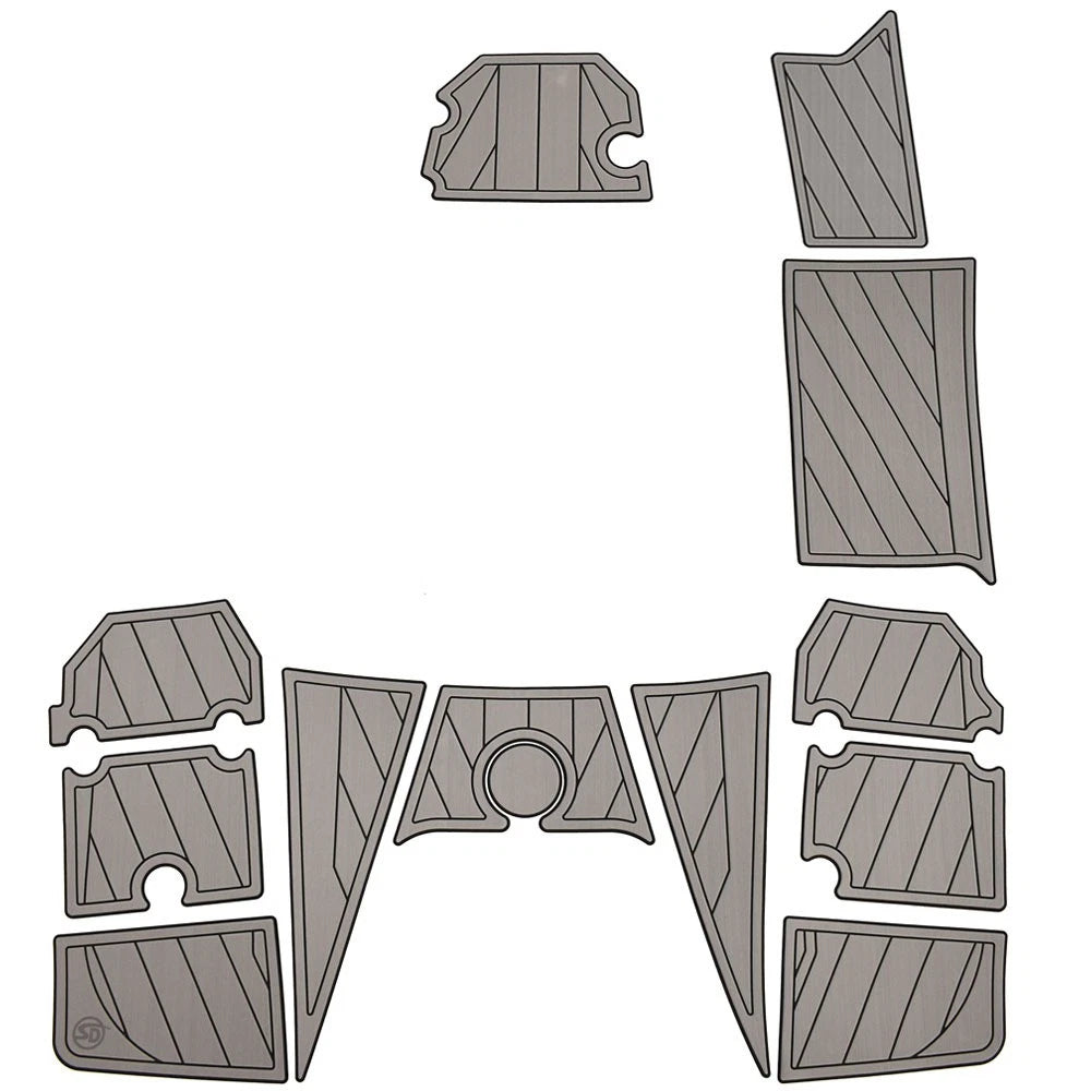 2025 Monterey 215 SS Boat Non-Skid Swim Platform Mats - SeaDek Gray (kit)