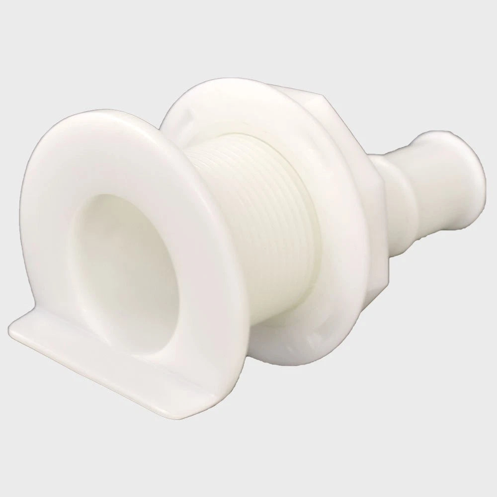 Supra Boat L-Head Thru Hull 104653 - 1 Inch Barbed Nylon