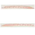 Gekko Boat Decals 8628-1105 - Revo 6.7 206 1/2 Inch Orange (set of 2)