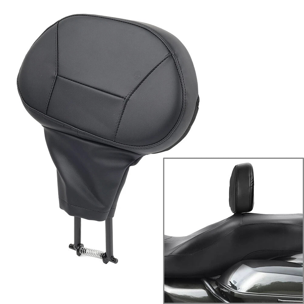 US Front Driver Rider Backrest Pad for Harley Touring Street Road Glide 2009-24