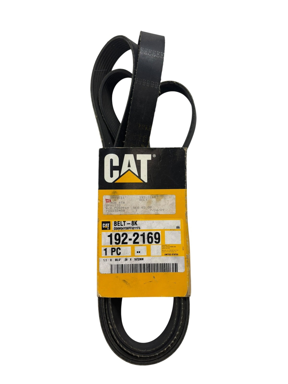Caterpillar - CAT 192-2169, Serpentine Belt