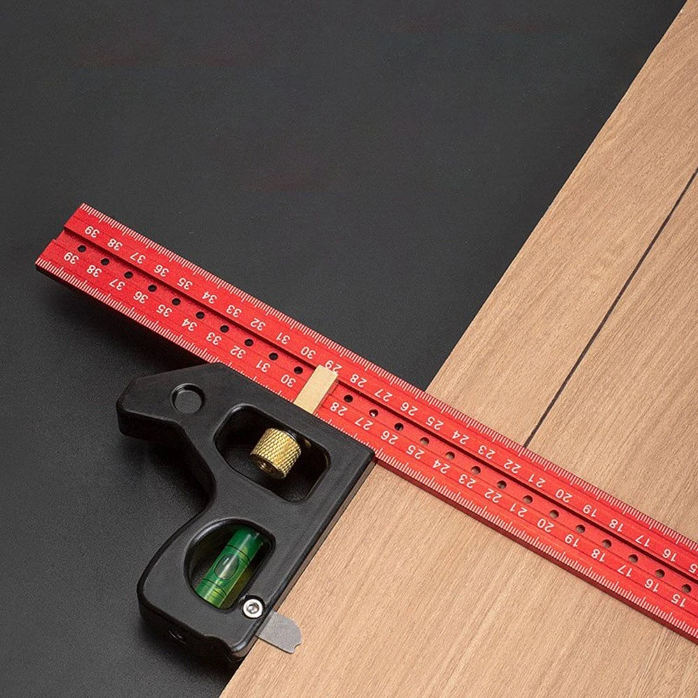 Professional Grade Stainless Steel Combination Square Your Essential Tool