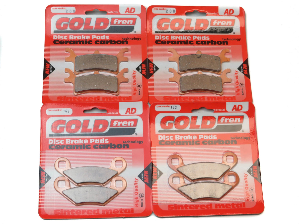 Brake Pads Front & Rear for Polaris 500 Sportsman Forest 2012