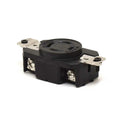 Marinco Boat Power Outlet - Black Plastic 12 - 24 VDC 4 Pin Plug