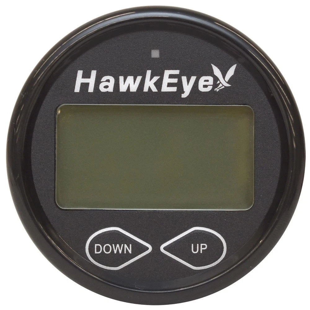 Hawkeye Boat Depth Sounder Display Gauge DT2B - 2 Inch Black