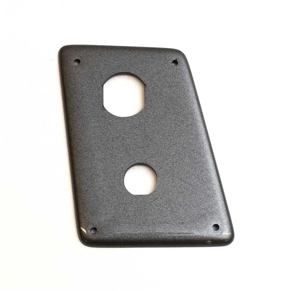 Ranger Boat Blank Ignition Panel 7202292B - BMC 3 3/4 X 5 1/8 Inch