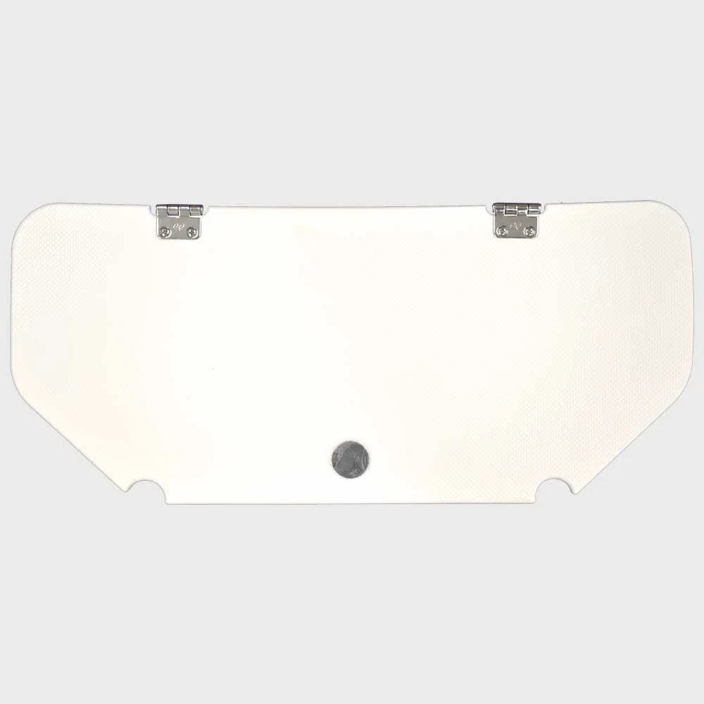 Hurricane SunDeck 195 Boat Bow Anchor Access Lid - Off White Starboard
