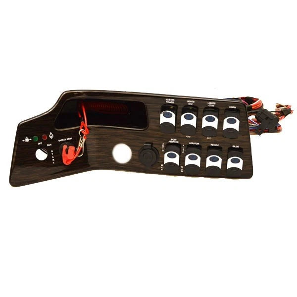 Lund Boat Switch Panel 2211944 - 16 1/8 X 5 1/2 Inch Woodgrain