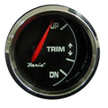Faria Boat Trim Gauge GP8125A - Mercury 2 Inch Silver Black