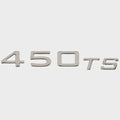 Tahoe Boat Raised Emblem Decal 182477 - 450 TS Mirror Silver Sticker