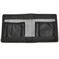 Excel Boat Seat Storage Pouch - 28 X 14 Inch Black Mesh Fabric