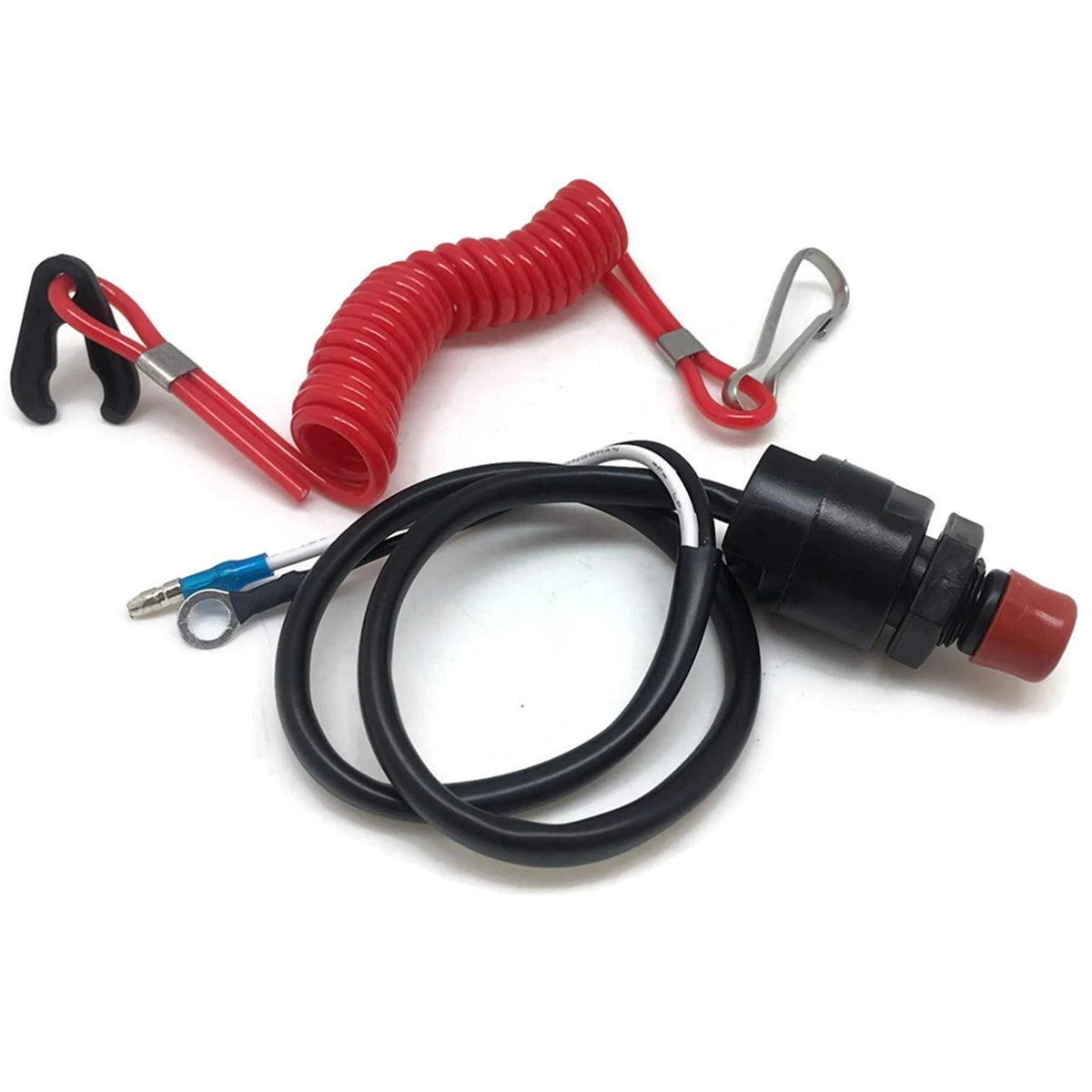 For YAMAHA Outboard 6-40 HP Engine Stop Switch 1 Key 6E9-82575-01 6E9-82575-02