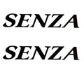 Larson Boat Decals 05728501 - Senza Black 5 1/2 X 1 Inch (pair)