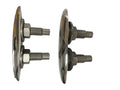 Boat Cleat 8" Pull Up Deck Cleat Hidden Flush Mount Pair Stainless Steel