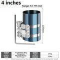 3 4 6 Inch Piston Ring Compressor Adjustable Ratchet Lock Clamp for Vehicles