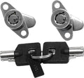 HARDDRIVE Saddlebag Lock Kit with Key for Harley Davidson FLHR Road King 1994-2003