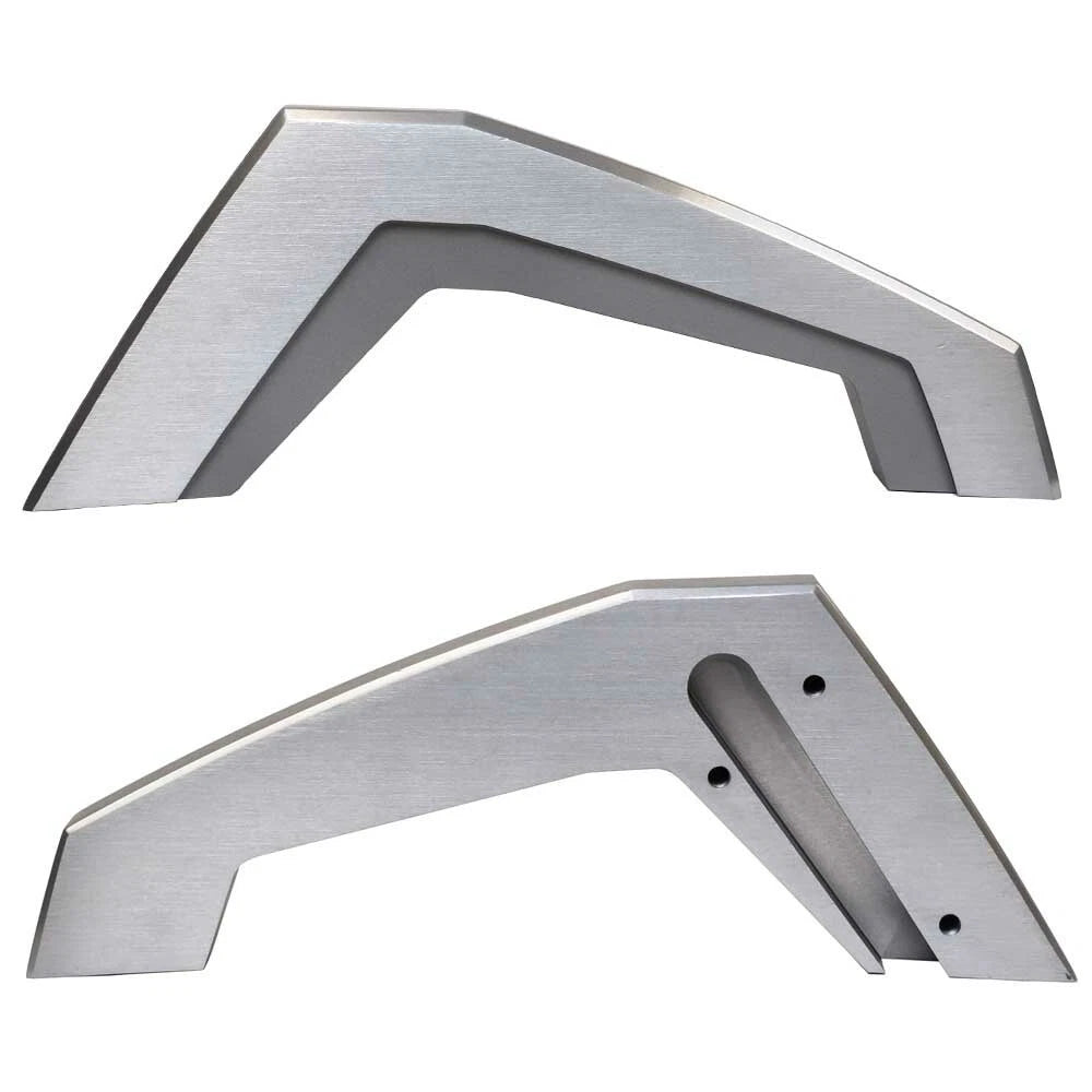 Malibu Boat Display Brackets 5550220P-ANGR - M235 Gray Aluminum (2PC)