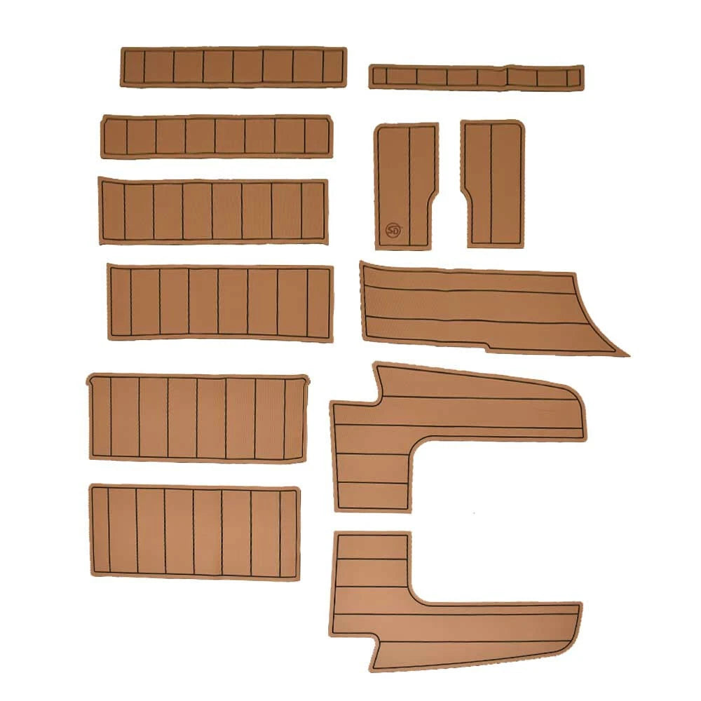 Chaparral Boat Non-Skid Mat Kit 60.00621 - 267 SSX Brown Black 2022