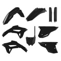 Polisport Black MX Plastic Kit for Honda CRF250R 2022