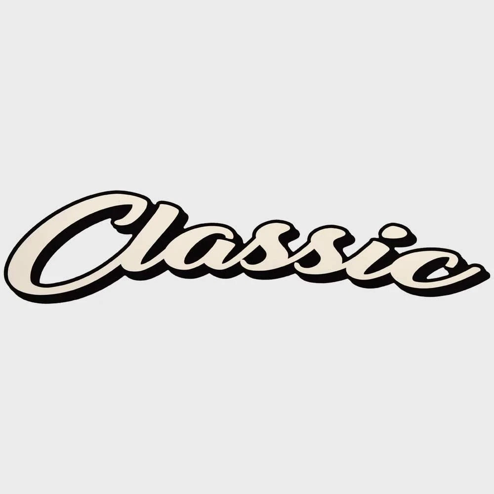 Tracker Boat Sticker Decal 326629 - Classic Black White Vinyl