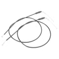 110cm Steel Pull/Push Fuel Throttle Line Cables for Harley Sportster XL883 1200