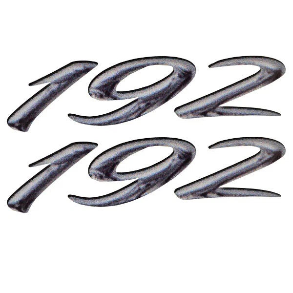Rinker Boat 192 Decals - Captiva Gray Stickers (pair)