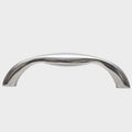 Marquis Boat Pull Handle 7103701 - 4 3/8 X 1 1/8 Inch Silver Brass
