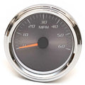 Yamaha Marine Boat Speedometer Gauge 111560-A - 3 1/4 Inch Silver