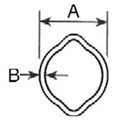 1059261M1 39" Inner Profile Tube Fits Massey Ferguson Round Baler Models