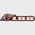 Ranger Boat Model RT188 Decal 322059 - Black Red Silver Sticker