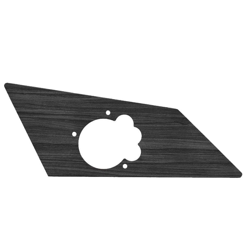 Cobalt Boat Blank Throttle Control Panel 503121MG - Gray Woodgrain