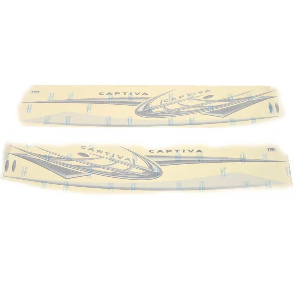 Rinker 246 Captiva Boat Decals 218989 - Graphic Stickers (set of 2)